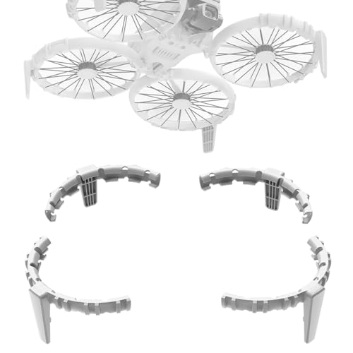 Bumper Guards with Landing Legs for DJI Flip Drone Accessories, Propeller Protetive Cover with Landing Feets Quick-Release Lightweight