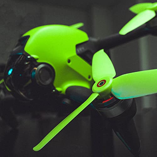 DJI FPV Drone 5328 Propellers 3-Blades Props Low Noise Quick-Release Upgrade Replacement Accessories (8pcs - 4CW 4CCW, Green) - color: Green