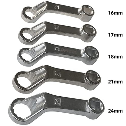 DPTOOL 5Pc Rear Camber Adjust Wrench Engine Motor Mount Socket for Benz VW - size: 5PC