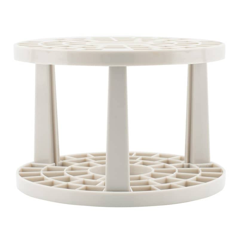 Creative Mark Brush Crate - Storage Holder for Painting & Drying - Beige - 10 Pack - color: Beige - 10 Pack