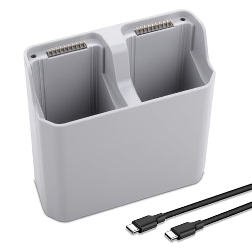 Air 3 Upgraded Dual Charger Box Compatible with DJI Air 3, Air 3S Battery