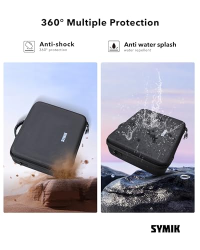 SYMIK Carrying Case for DJI Flip, fits RC 2/RC-N3/Charging Hub/Batteries