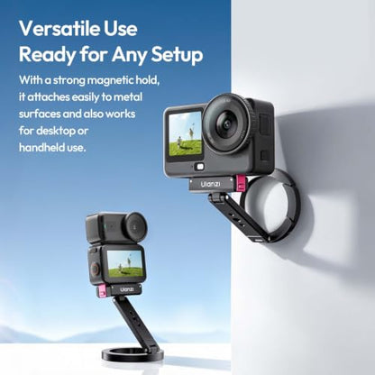 ULANZI MA04 Magnetic Quick Release Action Cam Mount for DJI Osmo Action 6 - size: for Action 6
