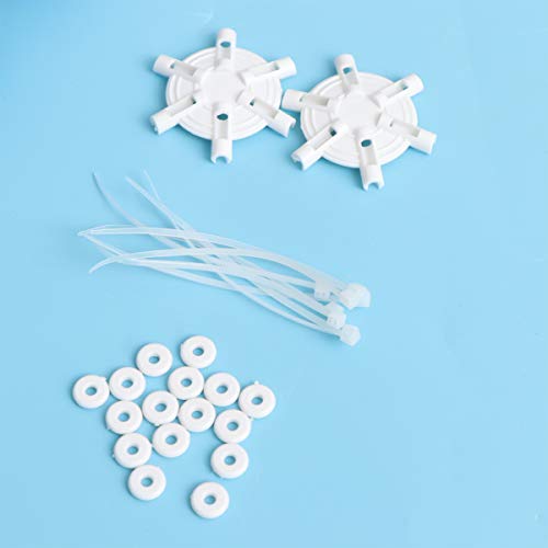 NUOBESTY Landing Training Gear Landing Training Kit RC Helicopter Sponge Balls for RC Helicopter (Blue)
