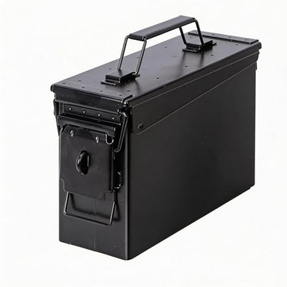 RC Battery Storage Box, Steel Ammo Can for LiPo Packs & Gear - size: 11" x 3.8" x 7.1"