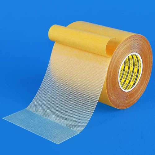 High Tack Double Sided Tape Heavy Duty Grid Mesh Magic,3.2" x 33FT - size: 1 Pack, 3.2" x 33FT