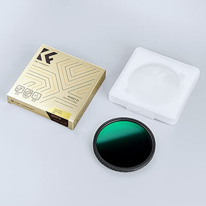 K&F CONCEPT 58mm Variable ND Lens Filter ND3-1000 (1.5-10Stops) D-Series - size: 58MM