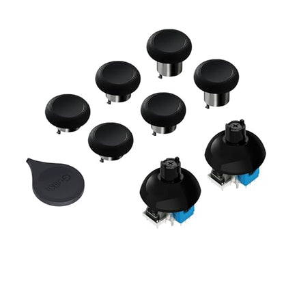 GuliKit 720° Adjustable Tension TMR Magnetic Joystick Replacement Kit - color: NS55-PS4-Blue