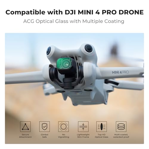K&F Concept Mini 4 Pro UV Filter, MCUV Protection Filter, HD Optical Glass Multi-Coated Filter Compatible with DJI Mini 4 Pro - size: Mini 4 Pro