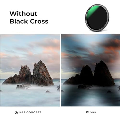 K&F CONCEPT 67mm Magnetic Variable ND Lens Filter ND8-ND128+Magnetic Ring - size: 67mm