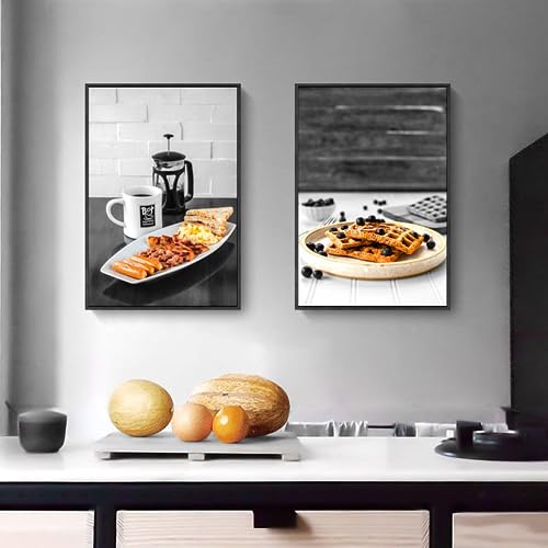2 Pack 16x20 Canvas Floater Frame,0.9" Deep Canvas Frame,Black - color: Black, size: 16"x20"