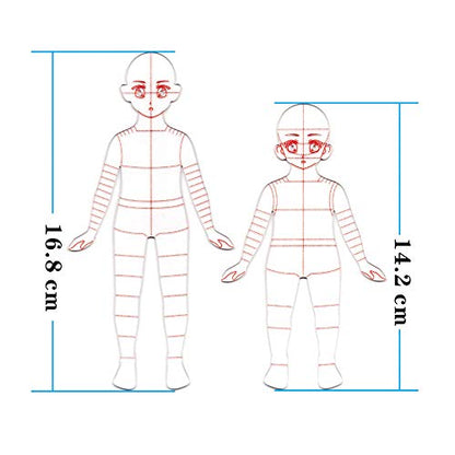 2Pcs Child's French Curve Ruler Sewing Humanoid Patterns Design, Clothing Measuring French Curve Rulers A4 Pattern Paper Draft Drawings - size: Child's Ruler (A4)