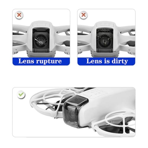 2pcs Gimbal Protector Lens Cover for DJI NEO – Anti-Scratch, Dustproof Drone Lens Cap Compatible with DJI NEO