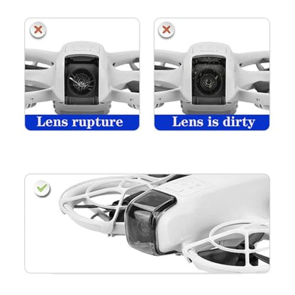 2pcs Gimbal Protector Lens Cover for DJI NEO – Anti-Scratch, Dustproof Drone Lens Cap Compatible with DJI NEO