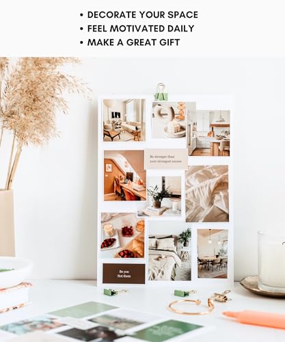 Lamare Vision Board Book -1000+ Images, Vision Board Supplies for Women - style: New Release