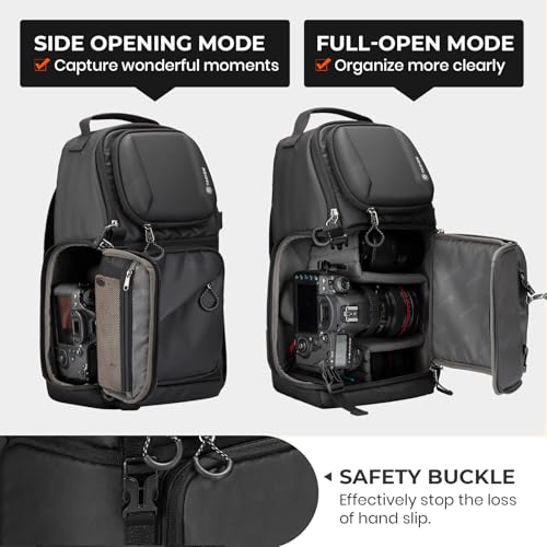 TARION Camera Sling Bag Compact Photography Shoulder Bag, Black TR-S - color: Sling Bag Black, size: Large