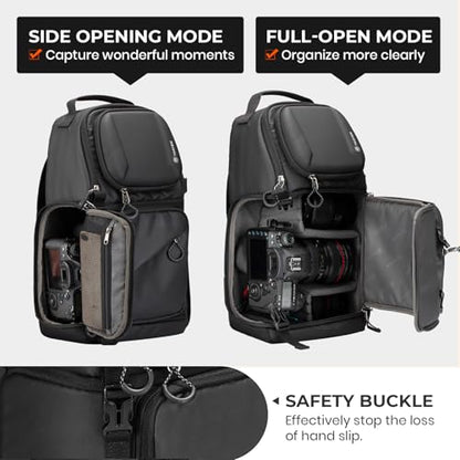 TARION Camera Sling Bag Compact Photography Shoulder Bag, Black TR-S - color: Sling Bag Black, size: Large