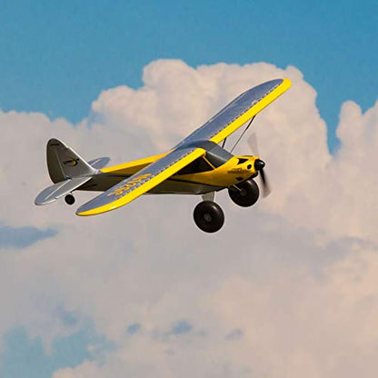 HobbyZone RC Airplane Carbon Cub S 2 1.3m BNF Basic (Transmitter, Battery and Charger not Included) with Safe, HBZ32500, Yellow