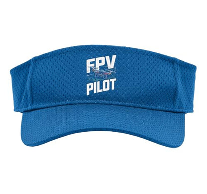 FPV Pilot Drone Racing Freestyle Quadcopter FPV Pilot Sport Sun Visor - color: Royal Blue