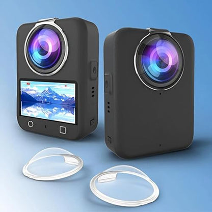 Osmo 360 Lens Guards Compatible for DJI Osmo 360 Spherical PC Protective Cover Lens Cap Case Action Camera Accessories - size: for DJI Osmo 360 PC