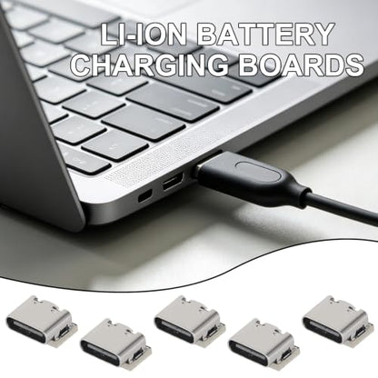 UMLIFE 20PCS Mini Lithium Battery Charging Board Module 3.7V 4.2V 18650 Lithium Battery Charger Protection Board with Type-C Interface