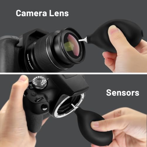Updated Camera Lens Cleaning Kit, Camera Sensor Cleaning Kit Full Frame 10x