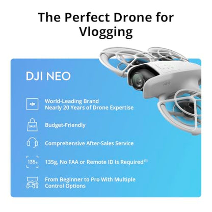 DJI Neo Fly More Combo, Mini Drone With 4K UHD Camera for Adults - style: DJI Neo Fly More Combo (3 Batteries, RC-N3)