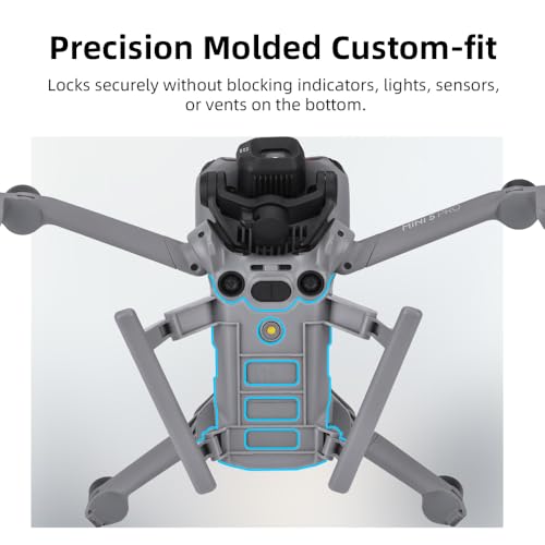 CAPART Landing Gear for DJI Mini 5 Pro, Foldable Landing Legs Quick Release Extended Feet Replacement Accessories