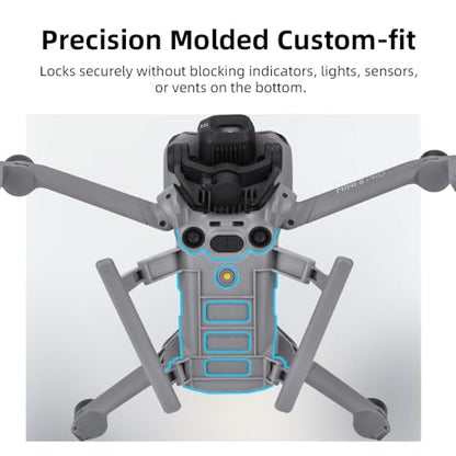 CAPART Landing Gear for DJI Mini 5 Pro, Foldable Landing Legs Quick Release Extended Feet Replacement Accessories