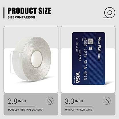 Double Sided Tape Heavy Duty 2 Sided Acrylic Adhesive Sticky Tape - size: 3/4"