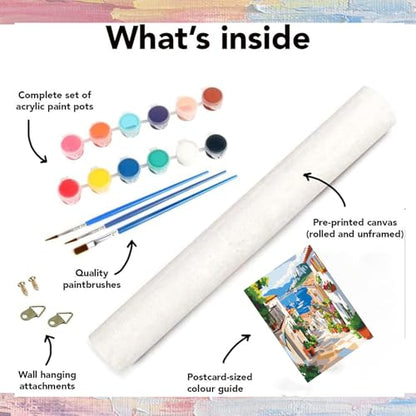 Paintcolor Landscape Paint by Numbers Kit for Adults Beginners - color: landscape