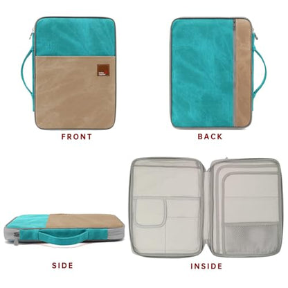 mygreen Universal Travel Gear Organizer/Electronics Accessories Bag/Document File Bag - color: Green and Khaki