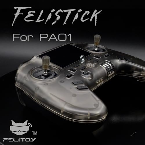 Felistick FPV Thumb Stick Caps for Flysky PA01 RC Transmitter, Radio Controller Stick Ends, Joystick Replacement, Enhanced Grip & Precision Control (Black, Pinchee) - size: Pinchee