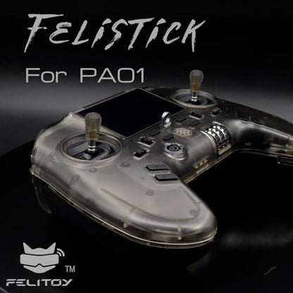 Felistick FPV Thumb Stick Caps for Flysky PA01 RC Transmitter, Radio Controller Stick Ends, Joystick Replacement, Enhanced Grip & Precision Control (Black, Pinchee) - size: Pinchee