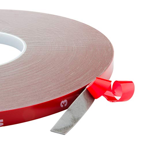 ToLanbbt Double Sided Tape Heavy Duty Waterproof Mounting Adhesive Tape Foam Tape for LED Strip Lights Home Decoration Office Decorations (108Ft x 0.39" x 0.03") - size: 108Ft x 0.39" x 0.03"