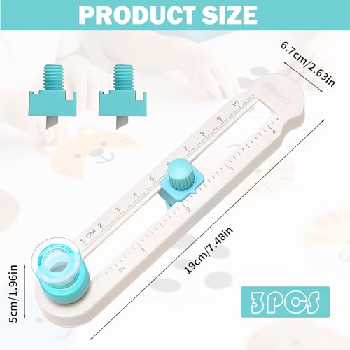 Circle Cutter,Circle Paper Cutter,Adjustable Any Size 2-20cm Diy Circle Cutter Paper,Scrapbooking Cutting Tools,For Crafts, Come With Bottom Blade Guard, Easy Operation And Smooth Cutting