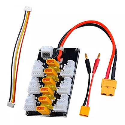 LiPo Battery Parallel Balance Charger Charging Board 1-3S with for JST Plug&Cable Replacement Parts for XT30 IMax B6 Accessory Part