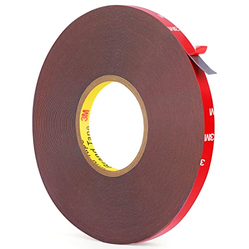 Double Sided Tape Heavy Duty, Super Strong Adhesive, 100ft x 0.39in, 1 Pack - size: 100FT (1 Pack)