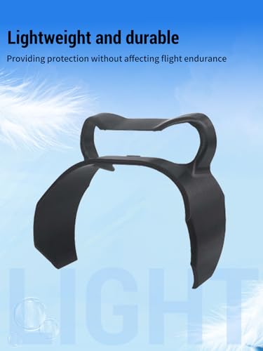 Gimbal Lens Bumper for DJI Air 3S, Anti-Collision Camera Lens protective case, Lightweight Protective Shockproof for DJI Air 3S Accessory (Black)