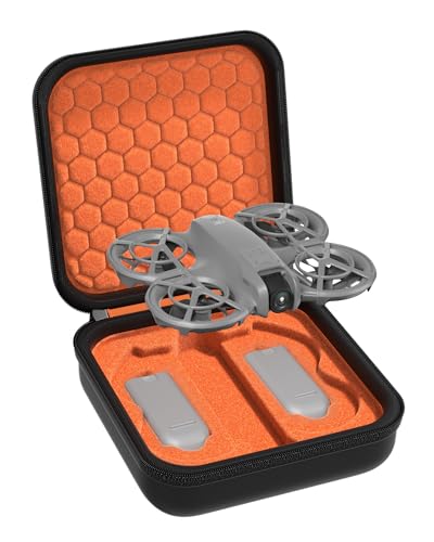 ProCase Carrying Case for Neo 2 Drone and Batteries -Orangeblack - color: Orangeblack
