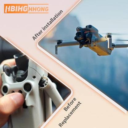 2Pcs Front Arm Axis Replacement for DJI Mini 5 pro Front Arm Shaft Screws Front Arm Hinges for Mini 5 pro Drone Accessories Parts with Repair Tools（ 6Pcs Front Arm Hinges Screws）