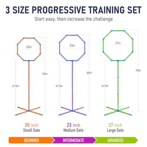6-in-1 Drone Obstacle Course Kit with Ground Stakes