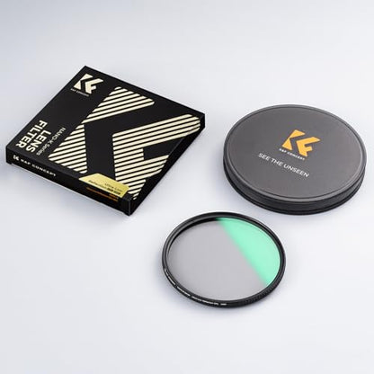 K&F CONCEPT 43mm Ultra-Low Reflectivity Circular Polarizer CPL Lens Filter - size: 43mm