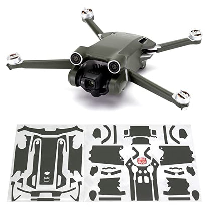WRAPGRADE Skin Stickers Compatible with DJI Mini 3 Pro | Main Unit (Army Green) - color: Army Green