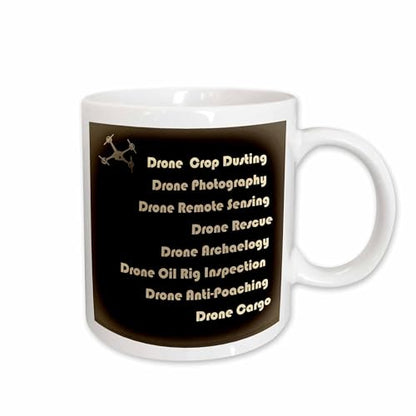 3dRose Antique Drone with DIY Accelerometer Gyroscope 11oz Mug