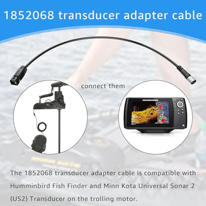 Sigely 1852068 MKR-US2-8 7-Pin Transducer Adapter Cable MKR-US2-8 Adapter ﻿