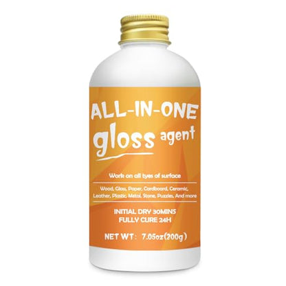 1DFAUL Crafts Sealer Gloss Finish, 200ml All Purpose Craft Glue - style: A1 Gloss