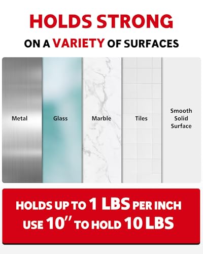 HitLights Double Sided Tape Heavy Duty, Strong Adhesive, 50ft x 0.5in - size: 0.5 in x 50 ft