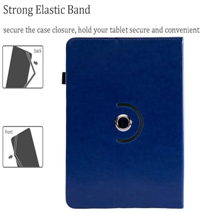 Universal 10 10.1 11 Inch Android Tablet Case Cover for 9.6-11 Inch Tablet - color: Dark Blue