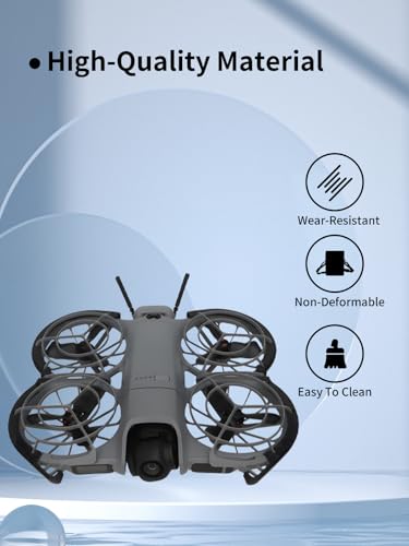 Specially Designed Case for DJI Neo 2,UYRUREL DJI Neo 2 Drone Fuselage Protective Cover, Propeller Scratch-Proof, Drop-Proof, and Impact-Resistant Cover Accessories,Black.